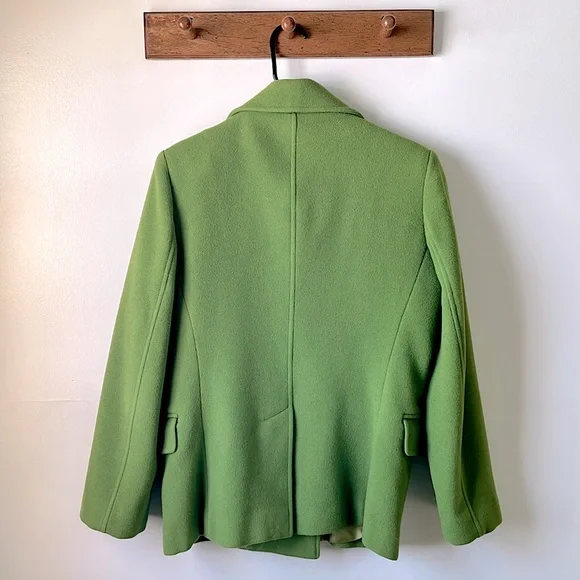 Green Peacoat - Women’s - Size 4 - Picture 3 of 5